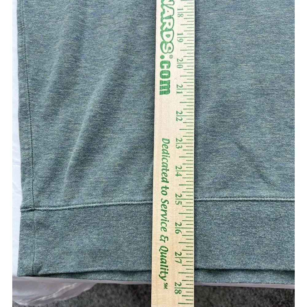 Polo Ralph Lauren 1/4 Zip Pullover Sweater, Men LRG, Cotton Green Long Sleeve‎